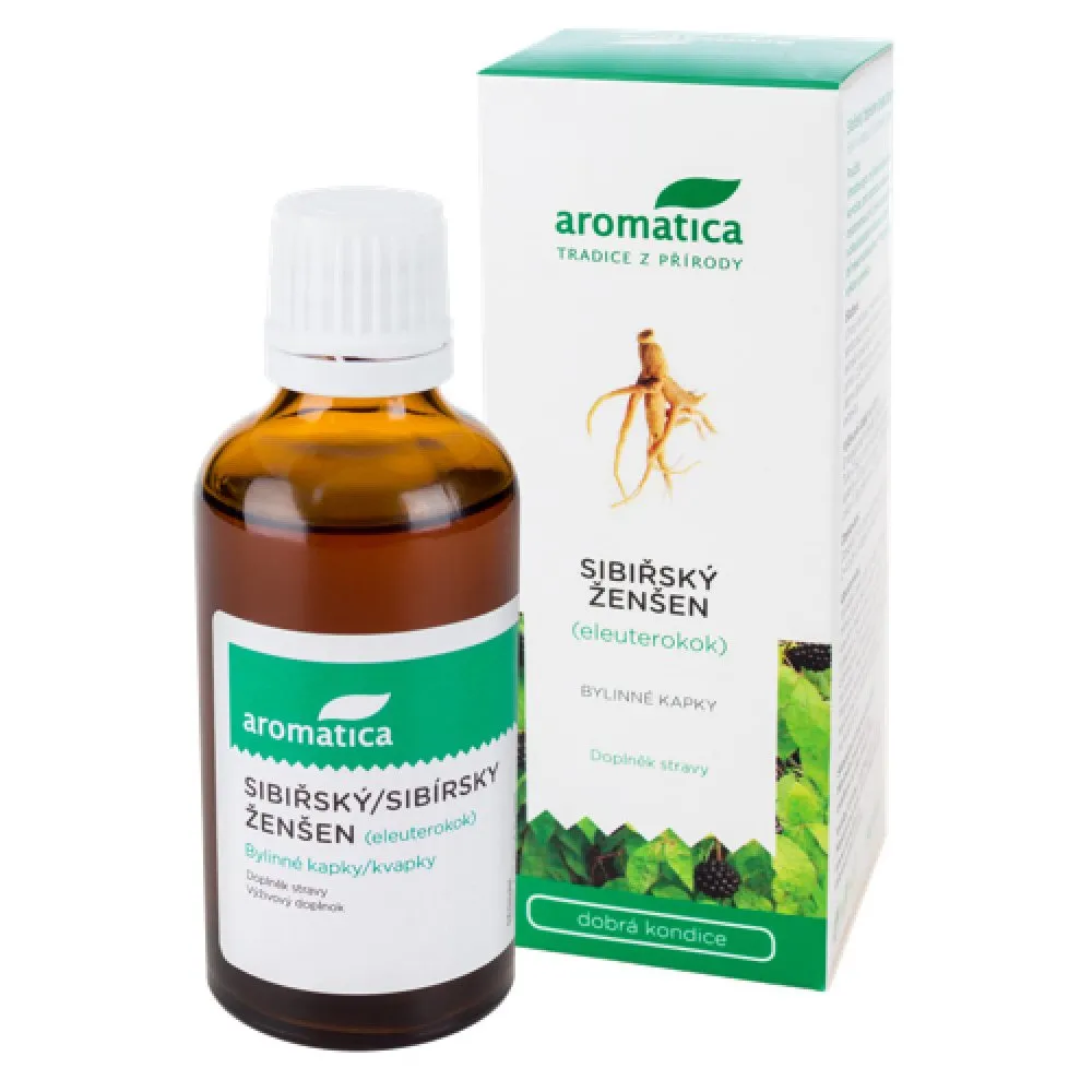 AROMATICA Sibiřský ženšen-Eleuterokok byl.kap.50ml