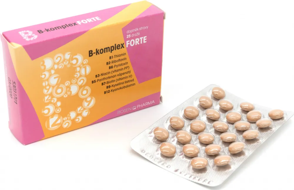 Rosen B-komplex FORTE drg.100 rodinné balení