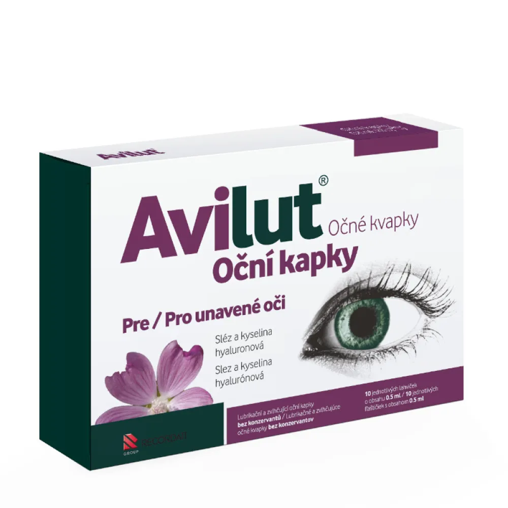 Avilut Oční kapky 10x0.5ml