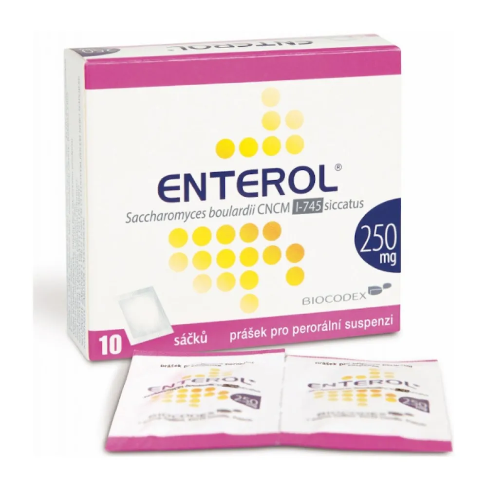 Enterol 250mg por.plv.sus.10