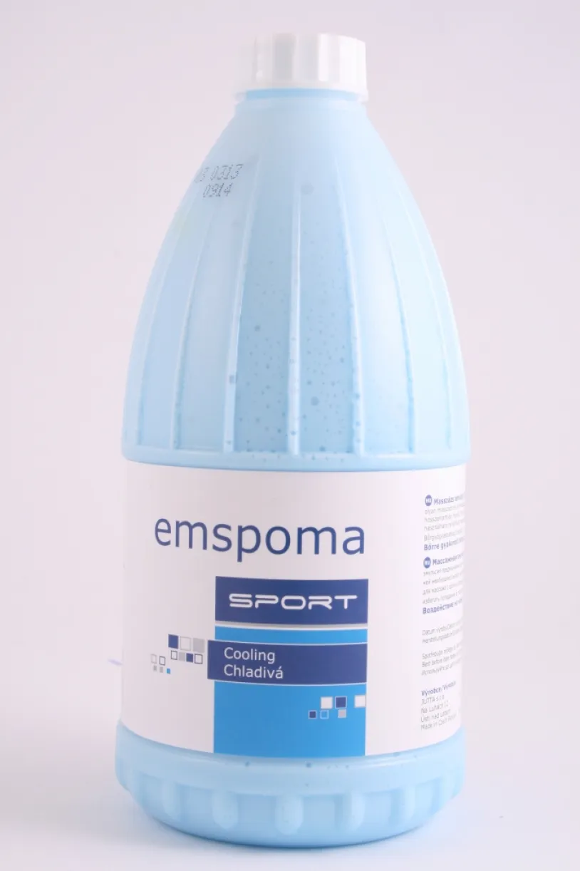 Emspoma Masážní emulze chladivá M 1000ml (modrá)