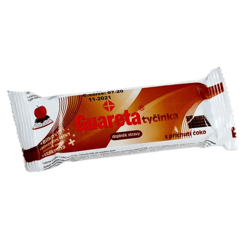Guareta tyčinka s příchutí čoko 44g