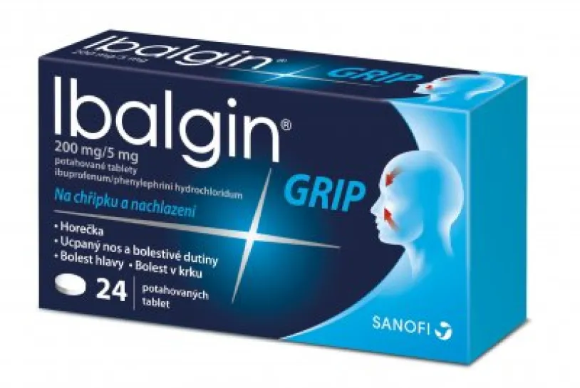 Ibalgin Grip 200mg/5mg tbl.flm.24