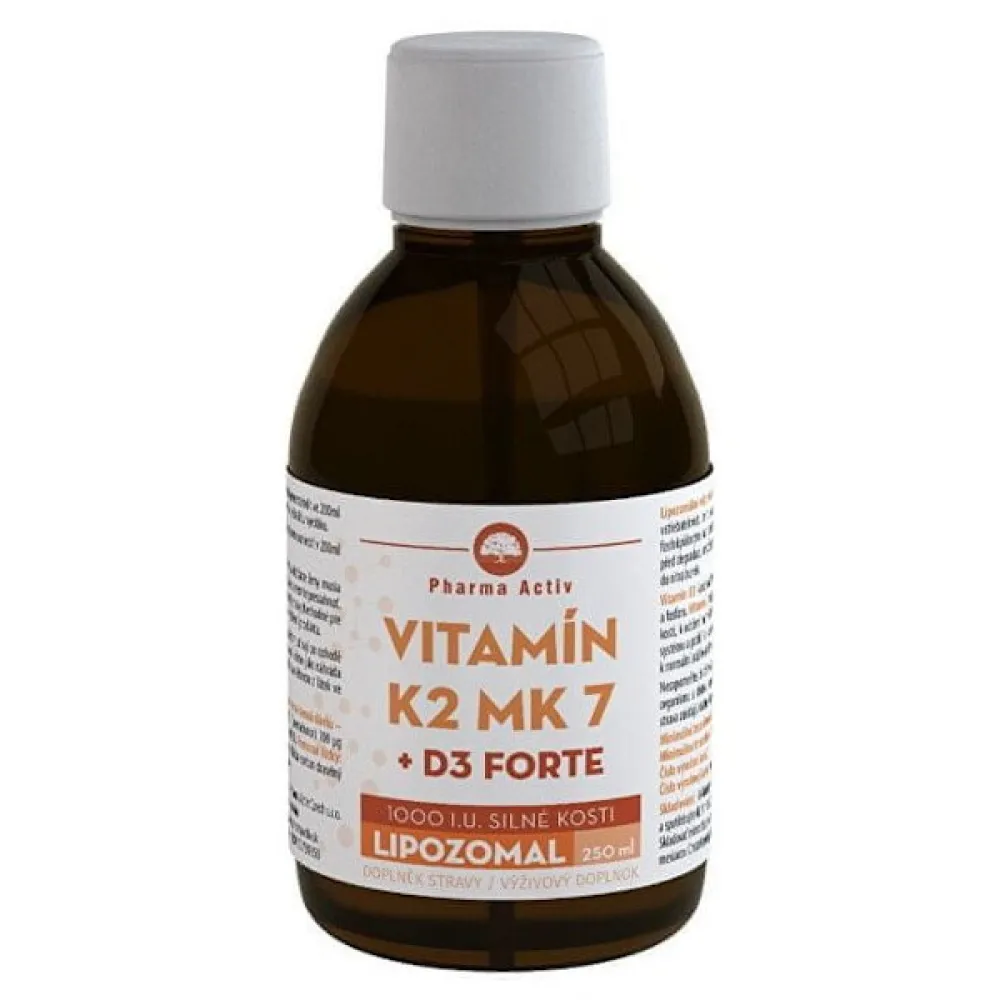 LIPOZOMAL Vitamin K2 MK7+ D3 1000 I.U.250ml