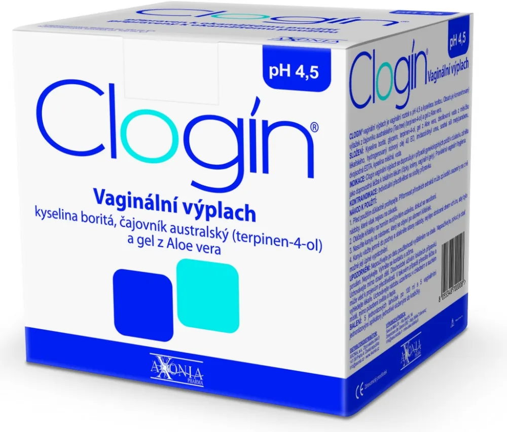 Clogin vaginální výplach 5x100ml