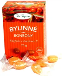 Dr.Popov Bonbony Rakytník s vitamínem C 70g