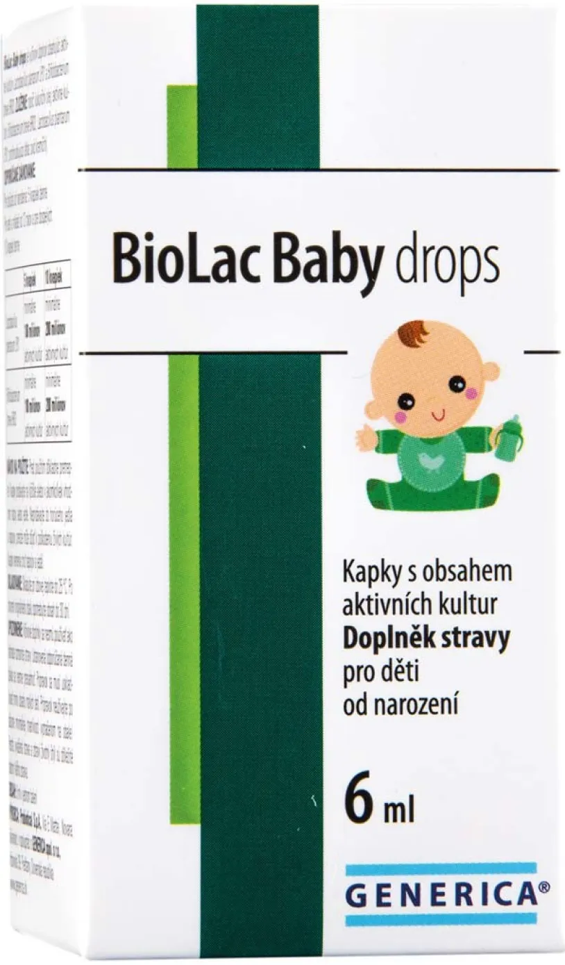 BioLac Baby drops 6ml Generica