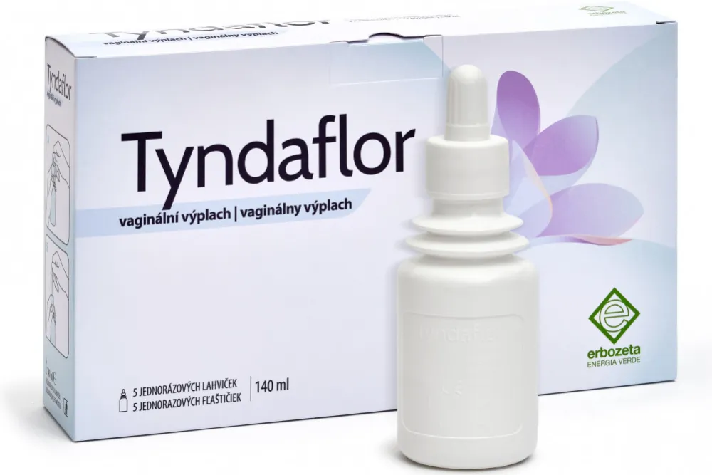 Tyndaflor vaginální výplach 5x140ml