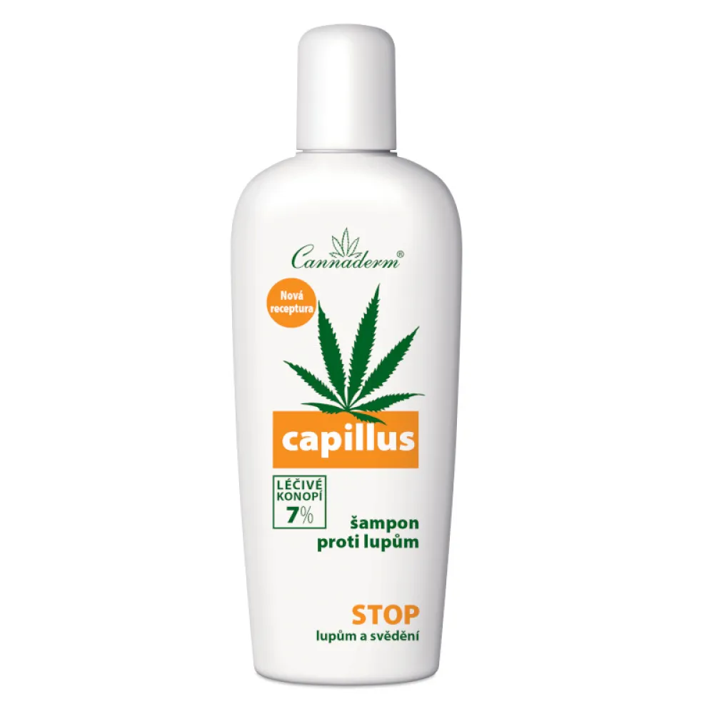 Cannaderm Capillus šampon proti lupům NEW 150ml