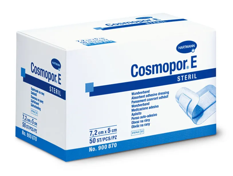 Rychloobvaz COSMOPOR E steril.15x6cm/25ks