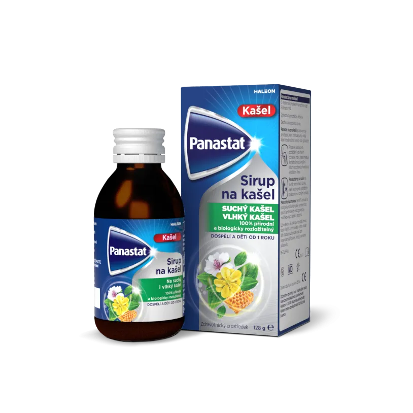 Panastat sirup na kašel 128g