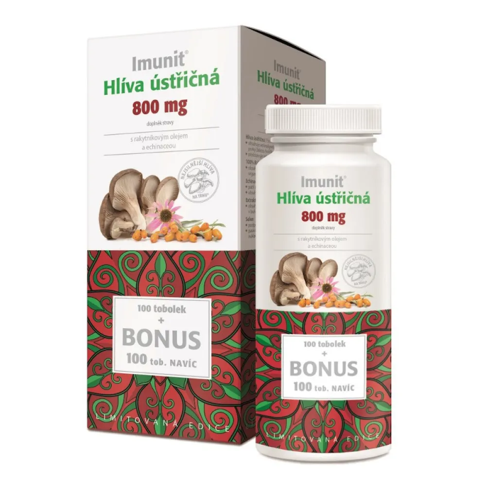 Hlíva ústř.800mg s rakyt. a echin. Imunit 100+100