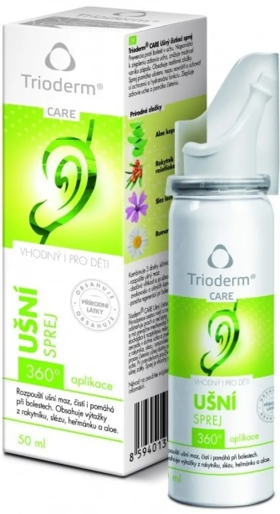 Trioderm Care Ušní sprej 50ml