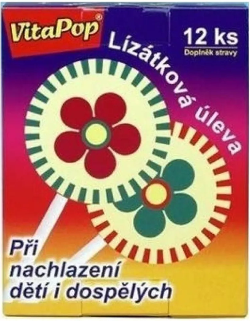 VitaHarmony VitaPop lízátková úleva 12ks