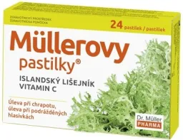 Müllerovy pastilky s islandským lišejníkem 24ks ZP
