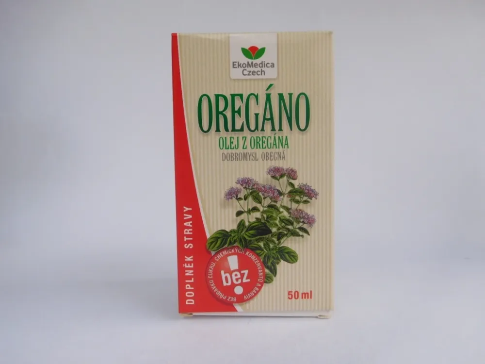 Oregáno Olej z oregána 50ml EkoMedica