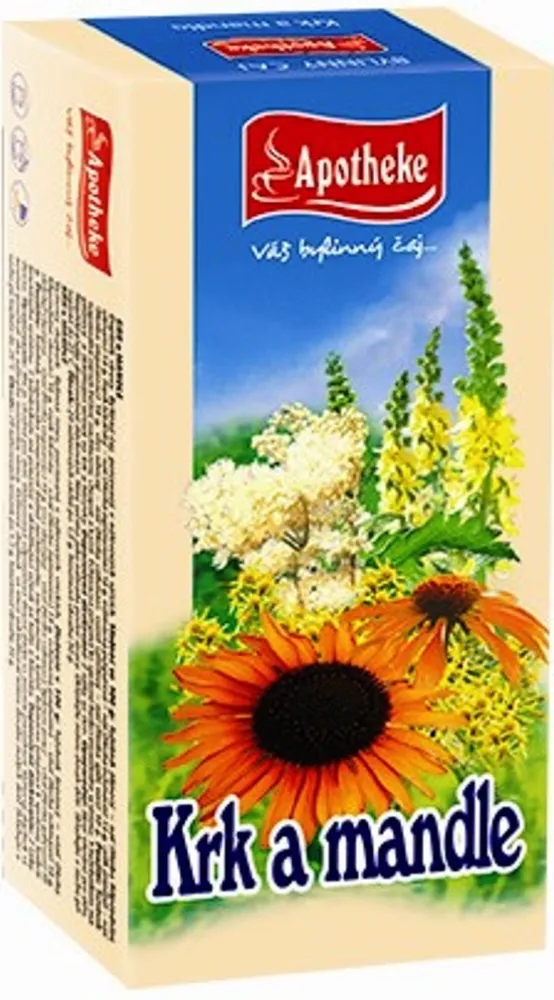 Apotheke Krk a mandle čaj 20x1.5g