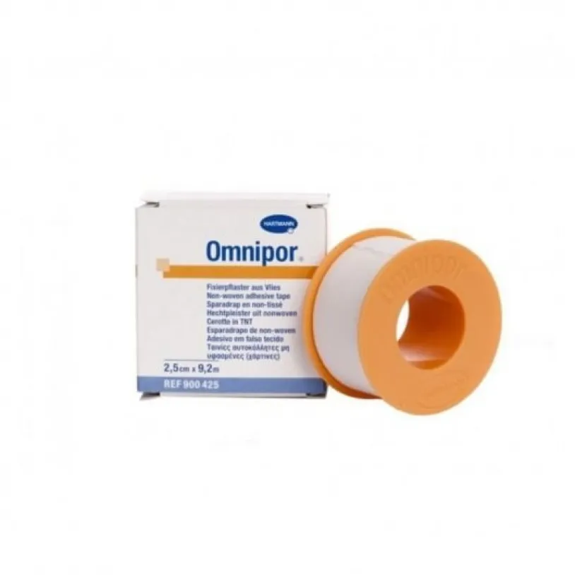 Náplast Omnipor netkaný textil 2.5cmx9.2m/1ks