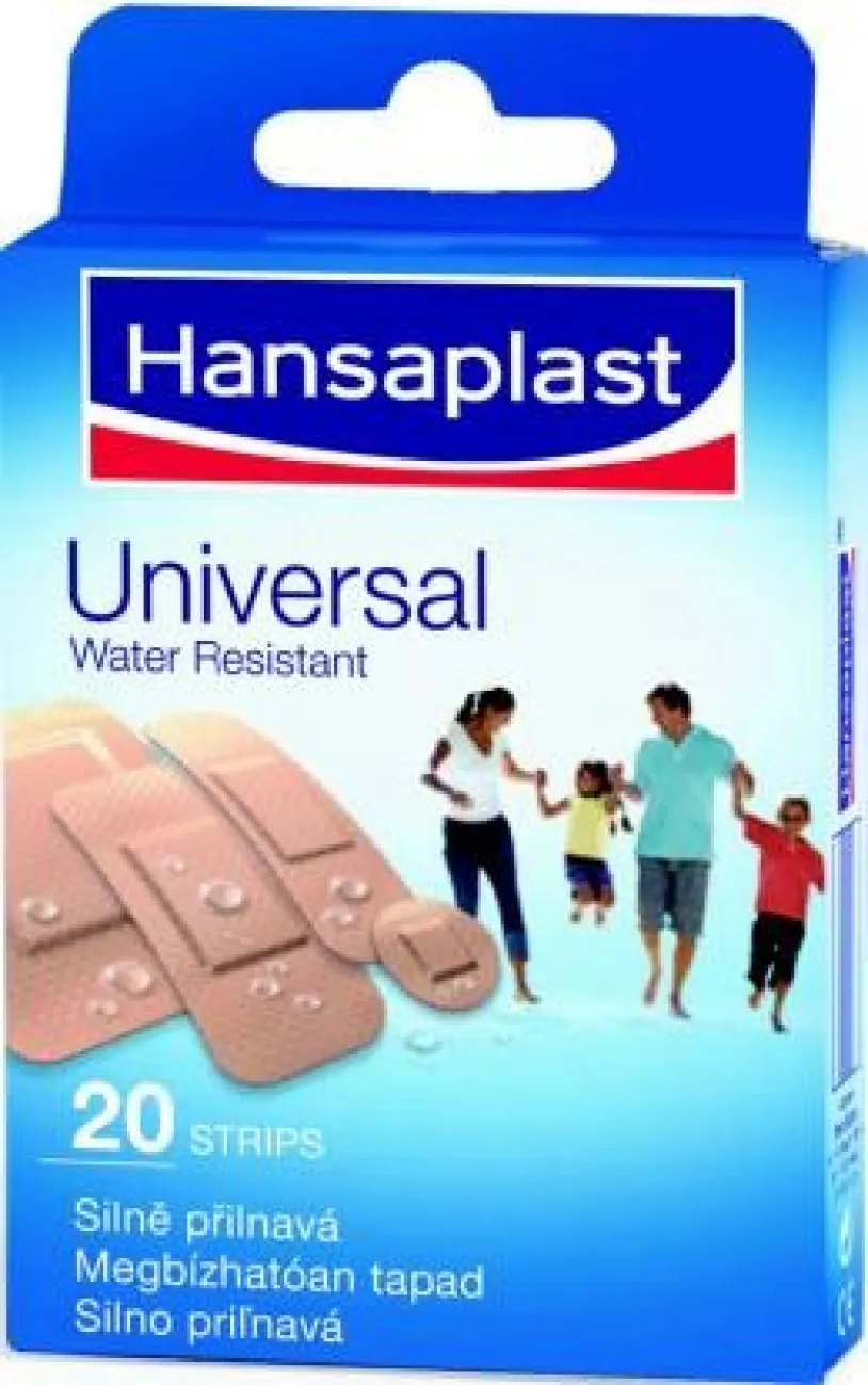 Hansaplast Universal náplast voděodolná 20ks