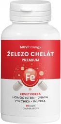 MOVit Železo Chelát Premium cps.90