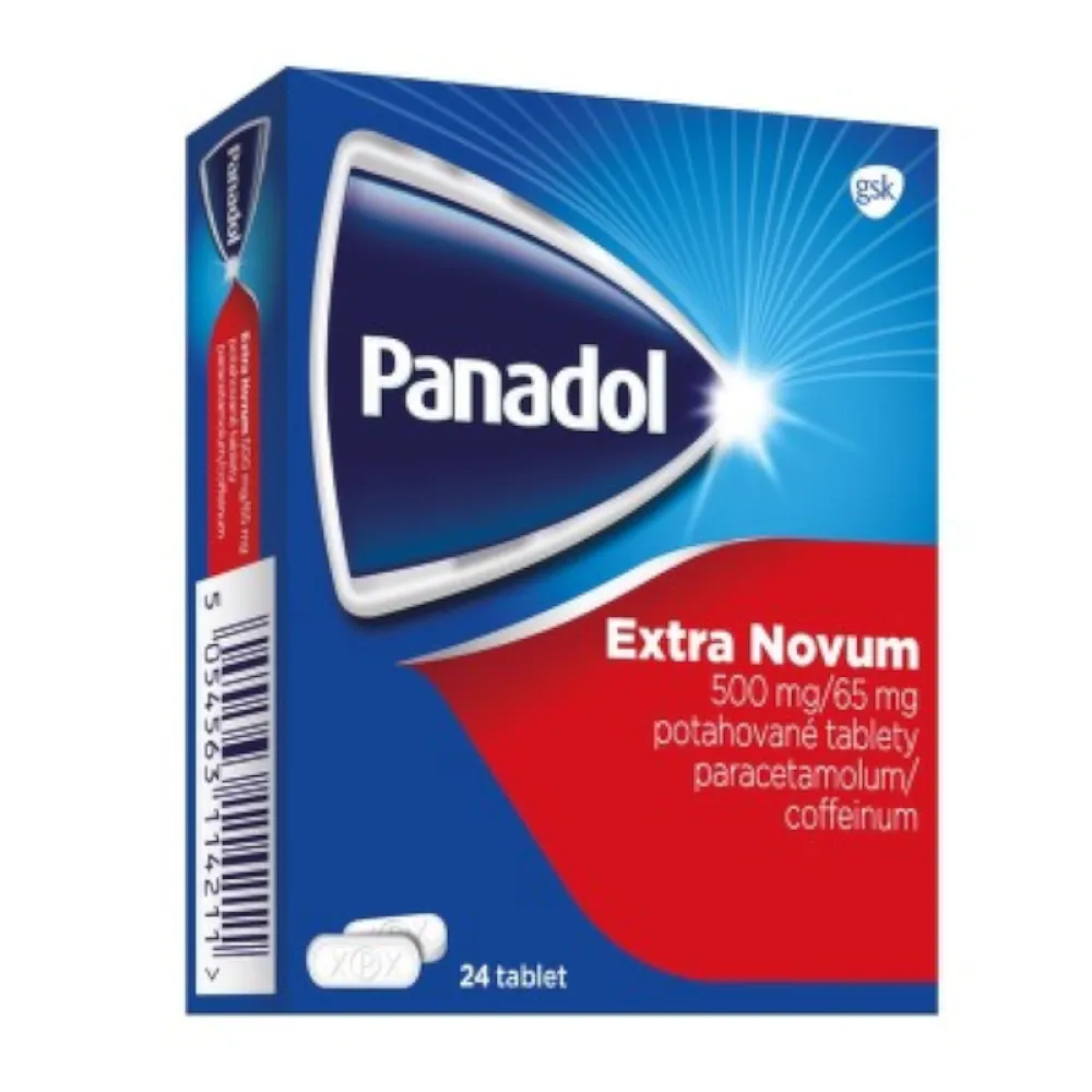 Panadol Extra Novum 500mg/65mg tbl.flm.24 IV