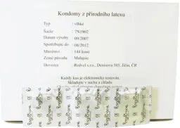 Kondomy INSPIRACE vlhké ve fólii volně bal.144ks