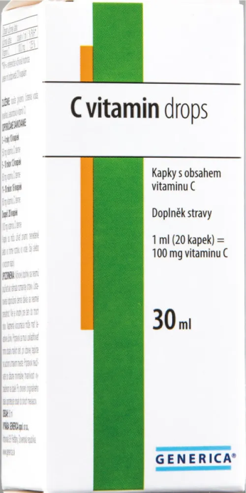 C vitamin drops 30ml Generica