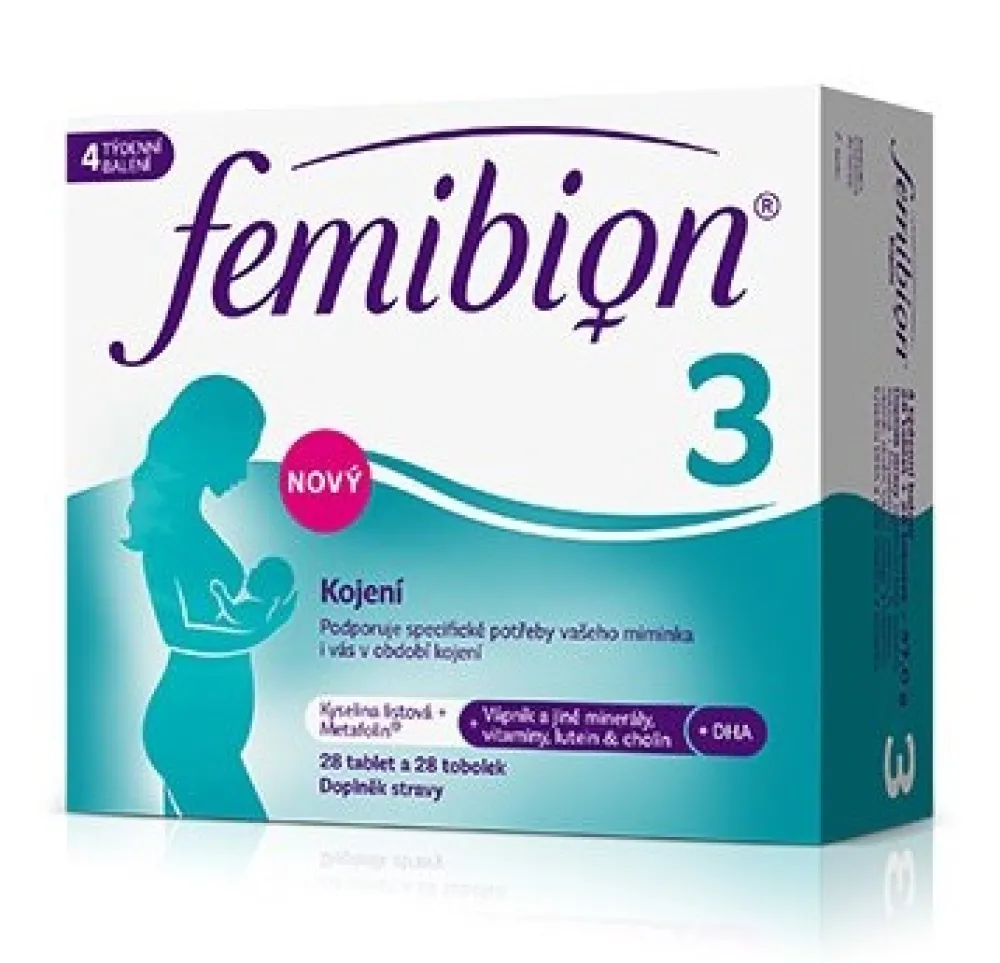 Femibion 3 Kojení tbl.28 + tob.28