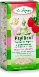 Dr.Popov Psyllicol příchuť malina 100g