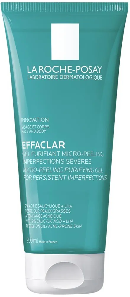 LA ROCHE-POSAY EFFACLAR mikropeelingový gel 200ml