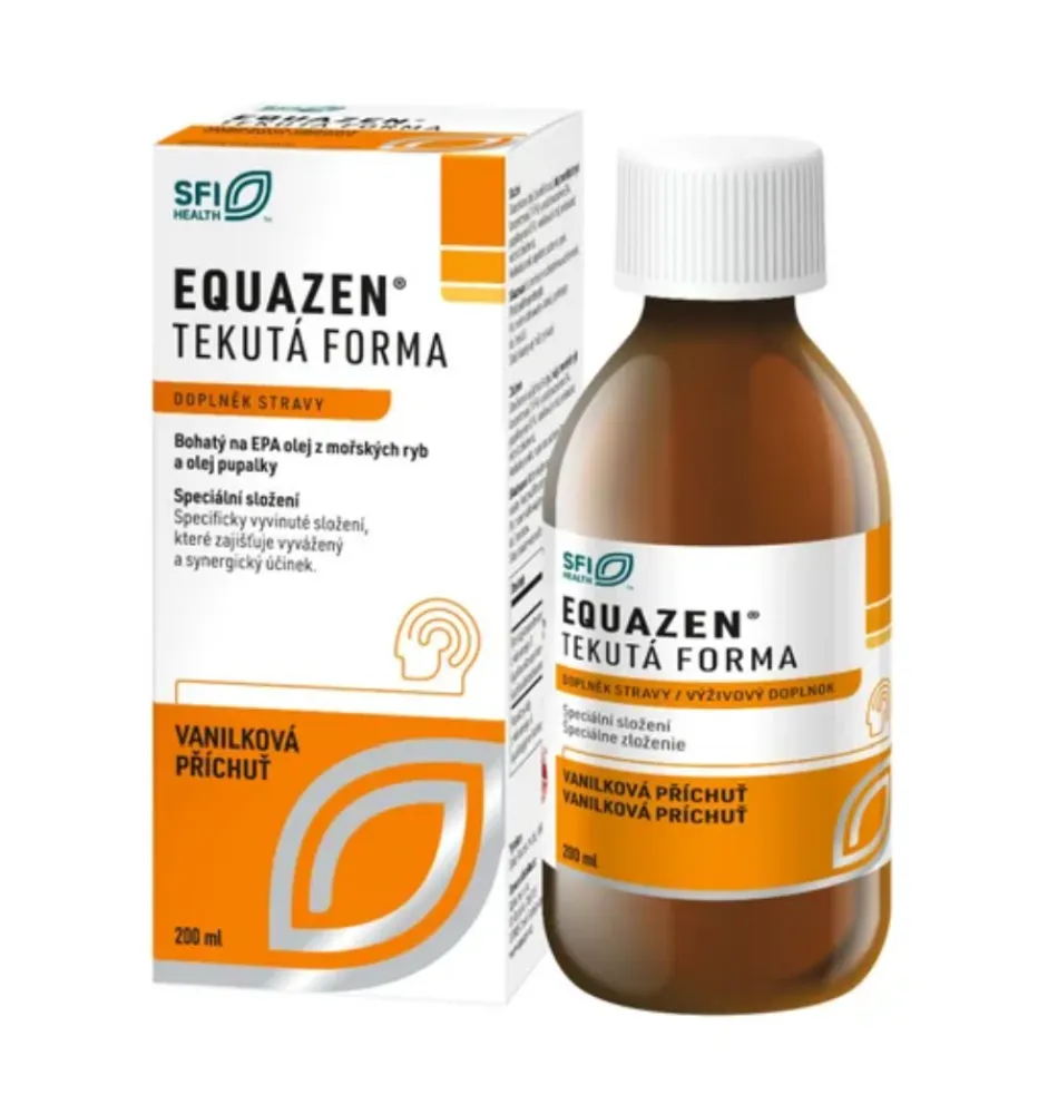 EQUAZEN tekutá forma s příchutí vanilky 200ml