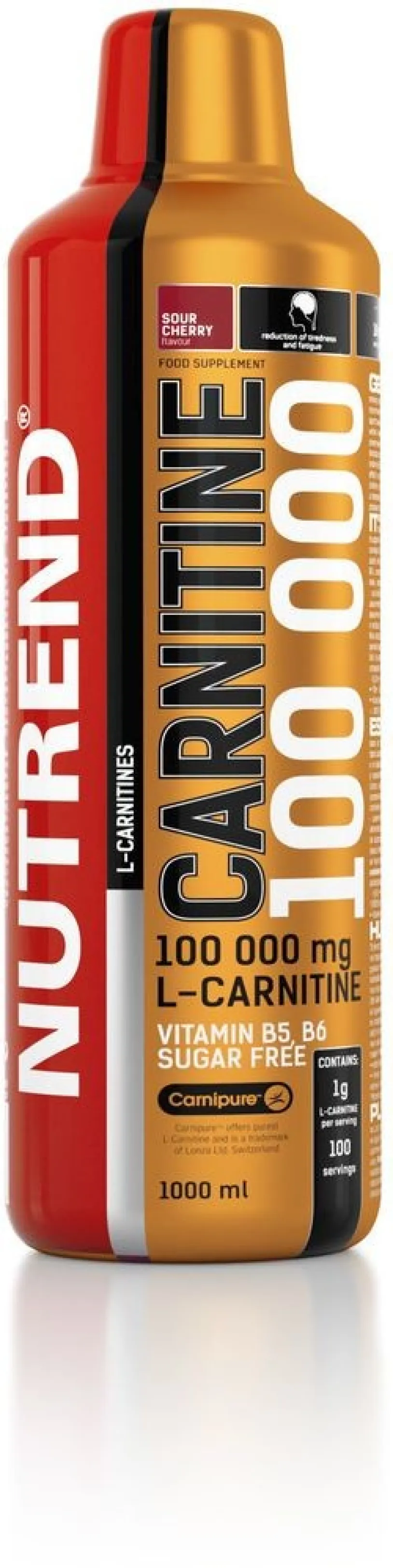 NUTREND Carnitine 100 000 citron 1000ml