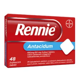 Rennie 680mg/80mg tbl.mnd.48
