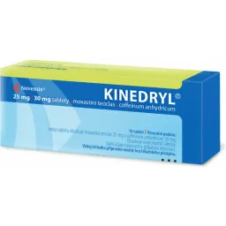 Kinedryl 25mg/30mg tbl.nob.10