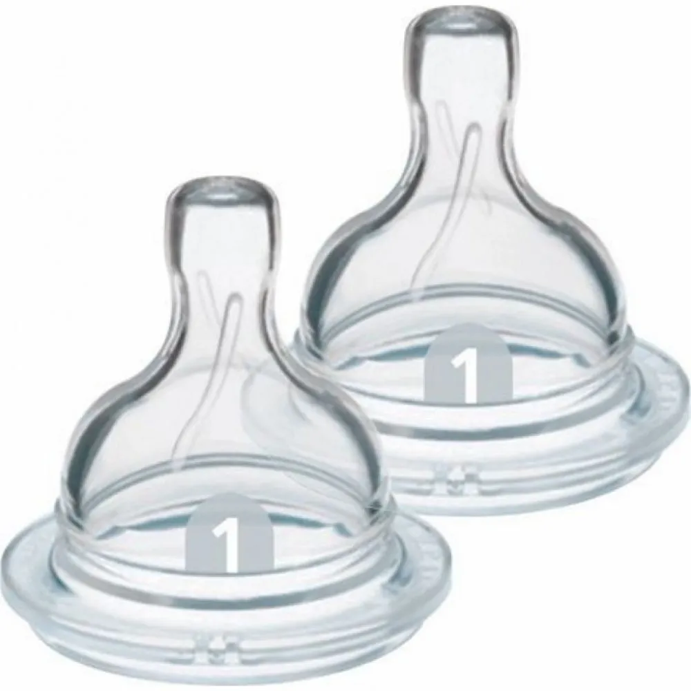 AVENT Dudlík Anti-colic 1 novorozen.průtok 2ks 0m+