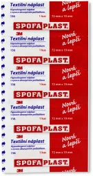 3M Spofaplast 156N Strips 72x19mm 5ks