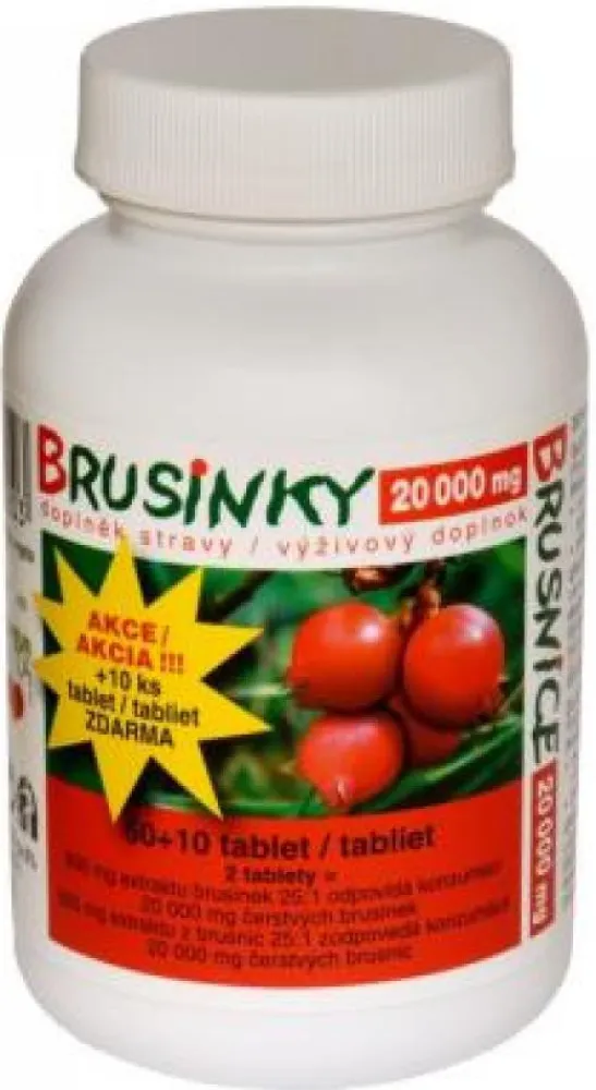 NATURVITA Brusinky tbl.70