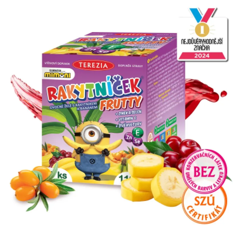 TEREZIA RAKYTNÍČEK frutty MIMONI 60 ks