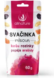 Allnature Směs svačinka Mlsoun 60g