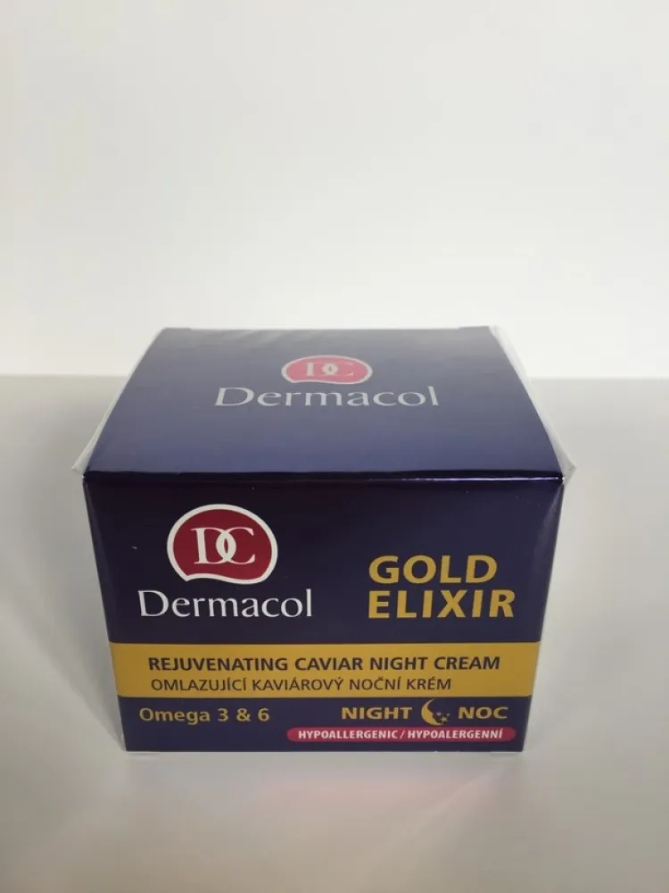 Dermacol Gold Elixir omlaz.kaviár.noční krém 50ml