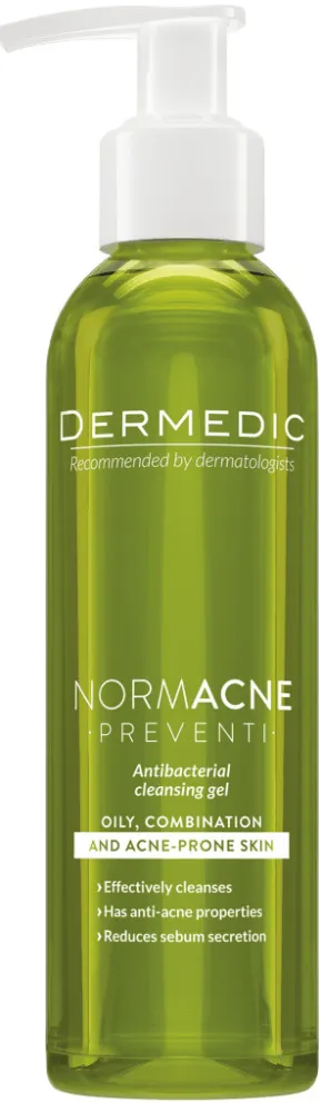 DERMEDIC Normacne Antibakteriál.čisticí gel 200ml