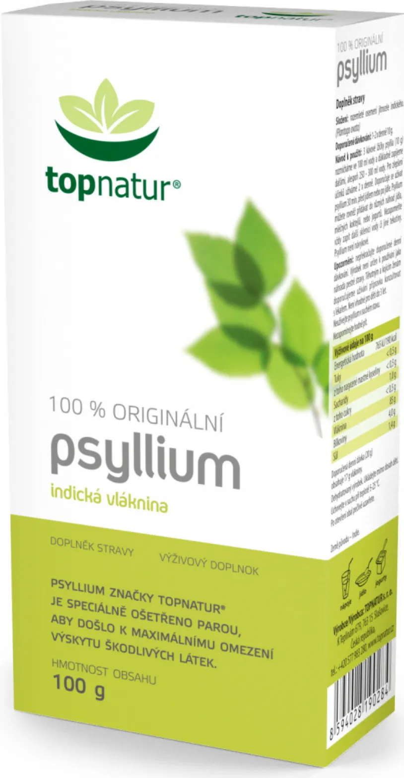 Psyllium 100g TOPNATUR