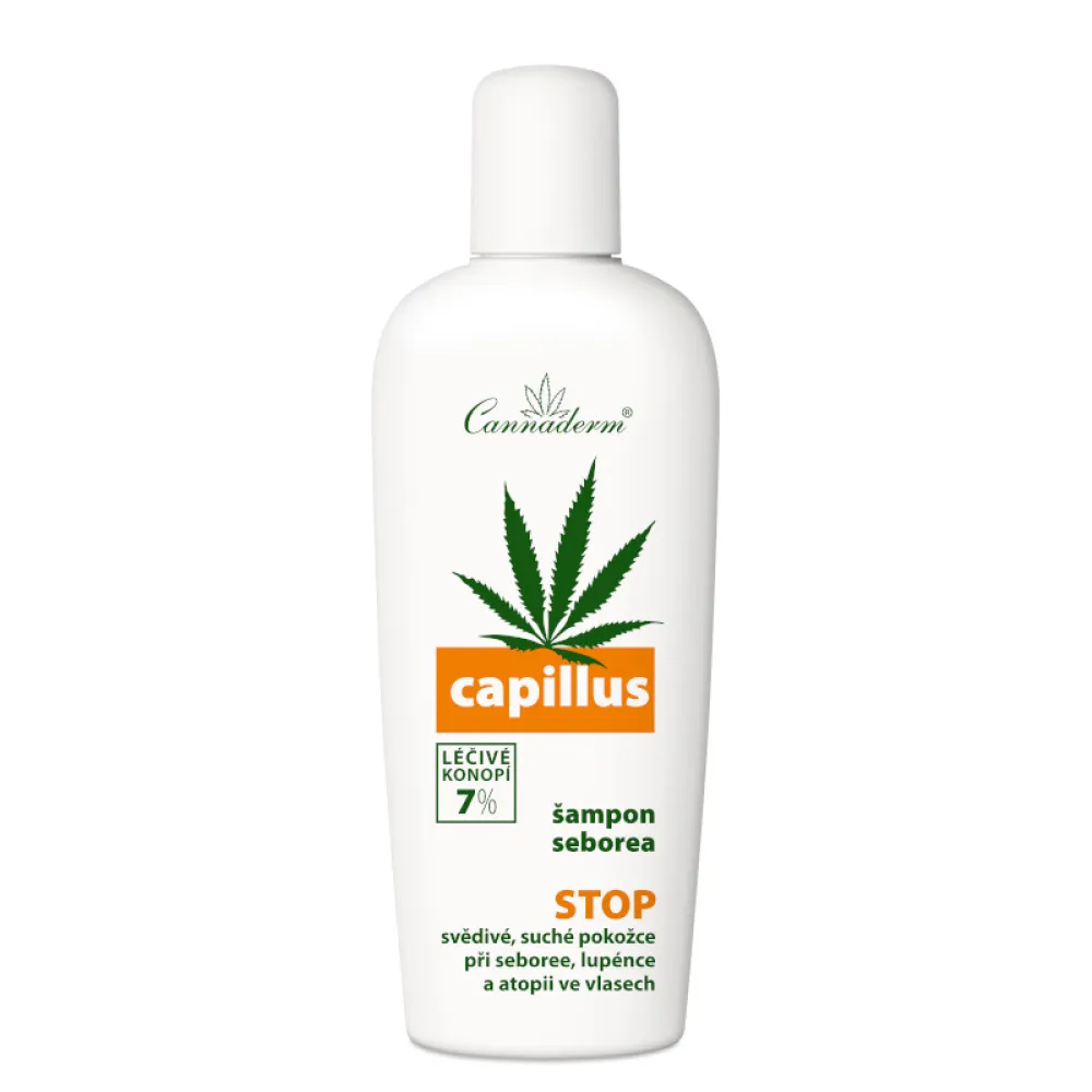 Cannaderm Capillus seborea šampon 150ml