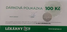 Dárková poukázka 100 Kč