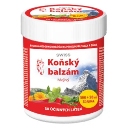 Koňský balzám SWISS hřejivý 500 + 50 ml