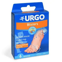 URGO BLISTERS Na puchýře hydrokoloidní náplast 6ks