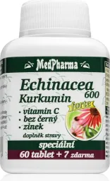 MedPharma Echinacea 600 Forte+kurkumin tbl.67