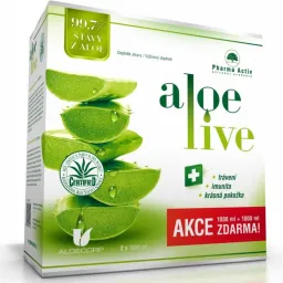 AloeVeraLife šťáva z aloe 99.7% 1000ml 1+1zdarma