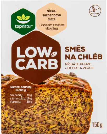 LOW CARB směs na chléb 150g TOPNATUR