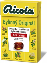 RICOLA Bylinný Originál bez cukru 40g